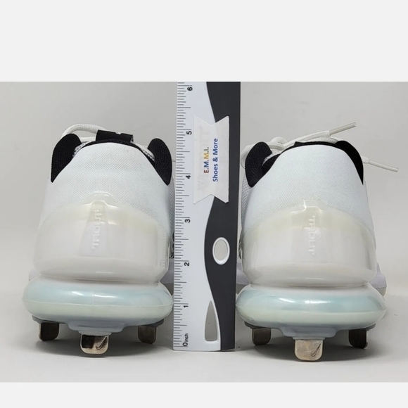 Nike Force Zoom Trout 7 Men Pro Baseball Cleats CQ7224 101 White/Black New Multi main image 10
